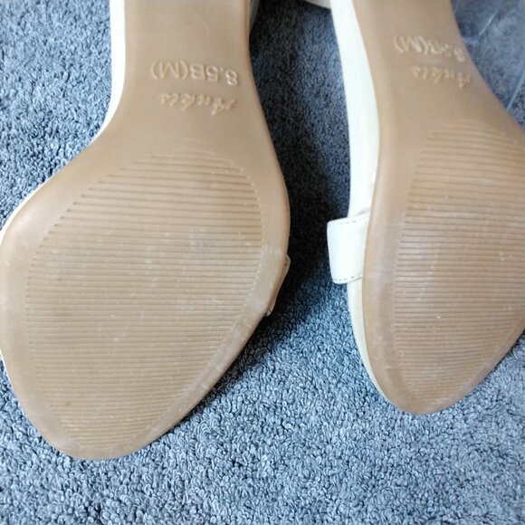 Ankis Nude Ankle Strap Heels Size 8.5B (M) Stiletto Heels Sandals open Toe - Picture 12 of 12